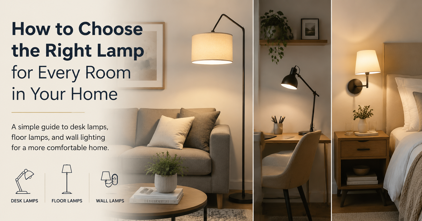 How to Choose the Right Lamp for Every Room in Your Home