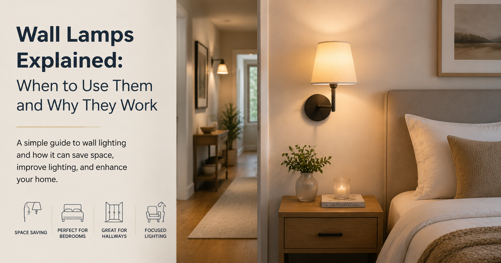 Wall Lamps Explained: When to Use Them and Why They Work